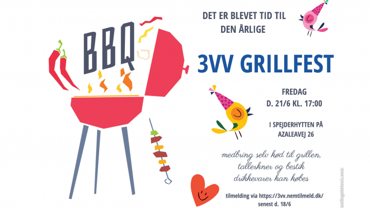 invitation til Grillfesten