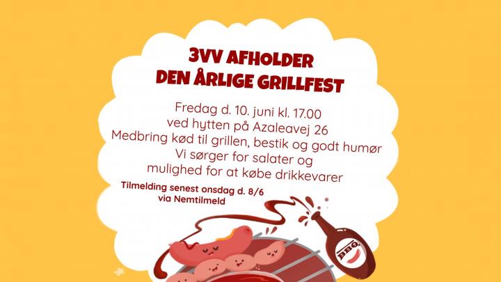 3vv afholder den årlige grillfest